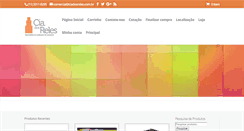 Desktop Screenshot of ciadosreles.com.br